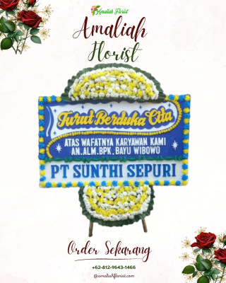 Papan Bunga Duka di Betungan