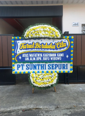 Papan Bunga Duka di Betungan