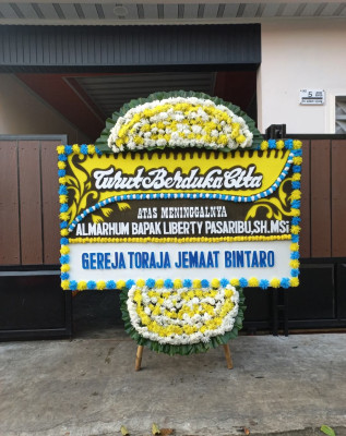 Papan Bunga Duka di Betungan